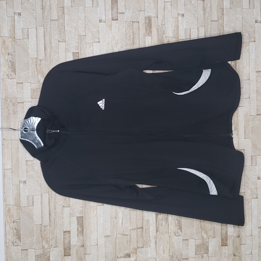 Adidas Zip Jacket 2 Front Pockets Athleisure Track